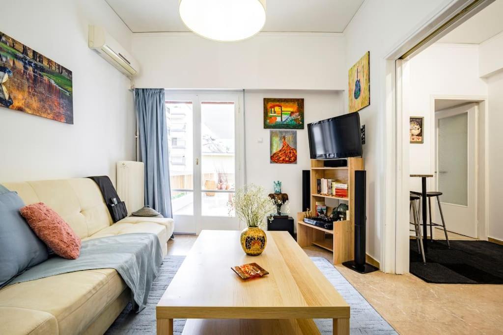 Athens Paradise Cozy 53 Sqm Apartament Near To Metro מראה חיצוני תמונה
