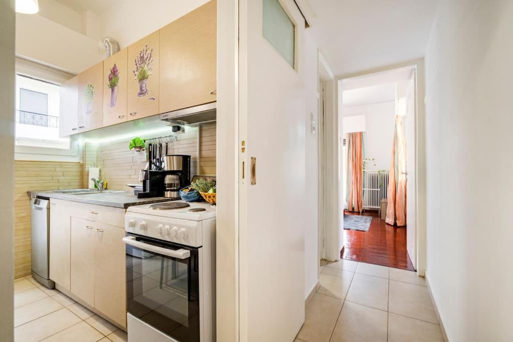 Athens Paradise Cozy 53 Sqm Apartament Near To Metro מראה חיצוני תמונה